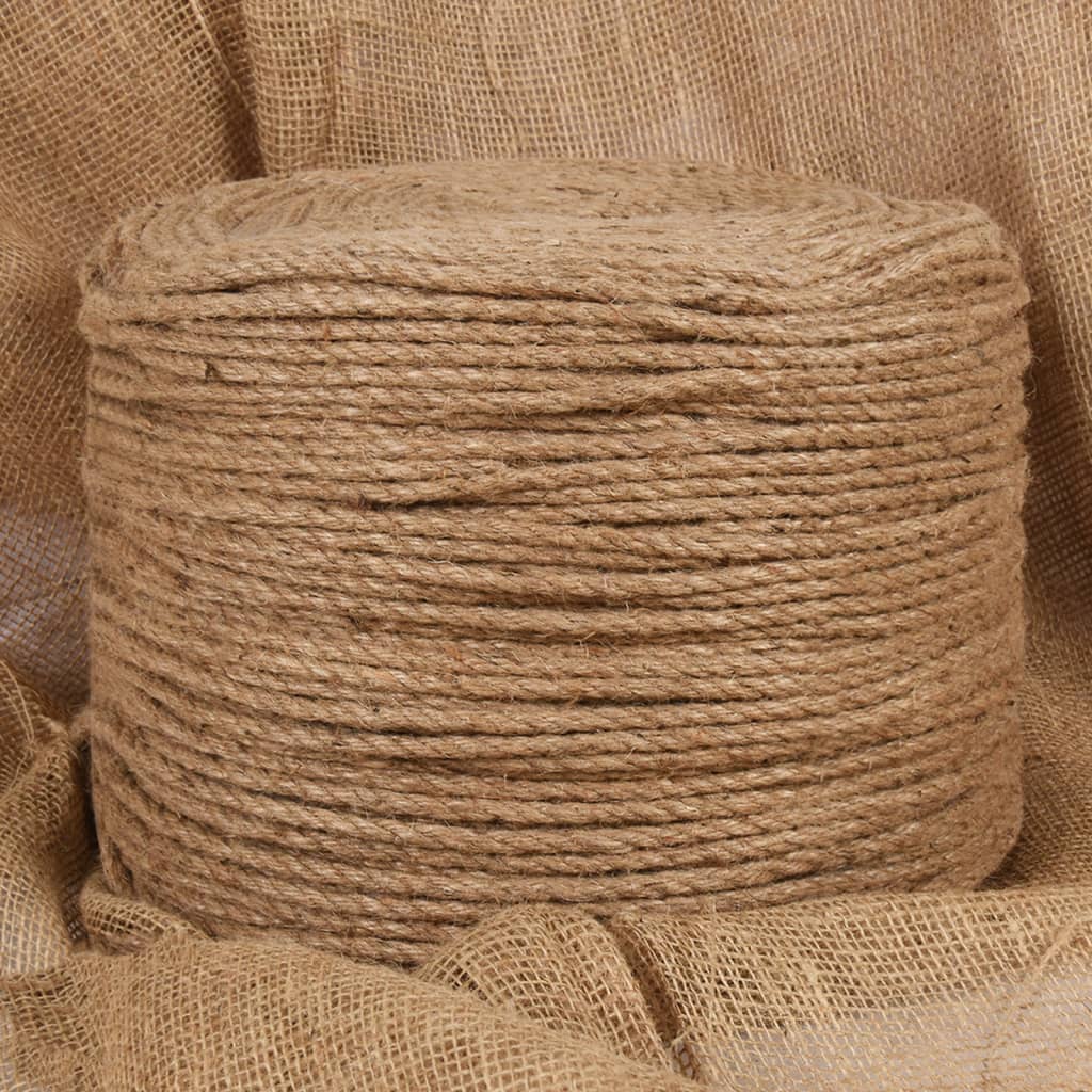 vidaXL Touw 50 m lang 8 mm dik jute