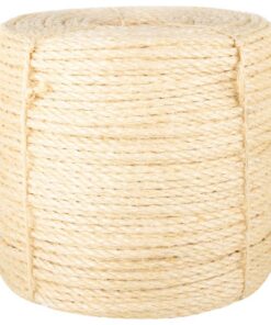 vidaXL Touw 6 mm 25 m 100% sisal