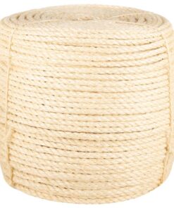 vidaXL Touw 8 mm 25 m 100% sisal