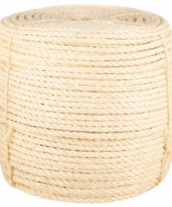 vidaXL Touw 8 mm 50 m 100% sisal
