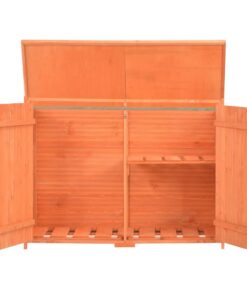 vidaXL Tuinberging 128x42x91 cm hout