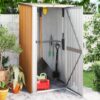 vidaXL Tuinhuis Bruin 118