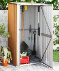 vidaXL Tuinhuis Bruin 118