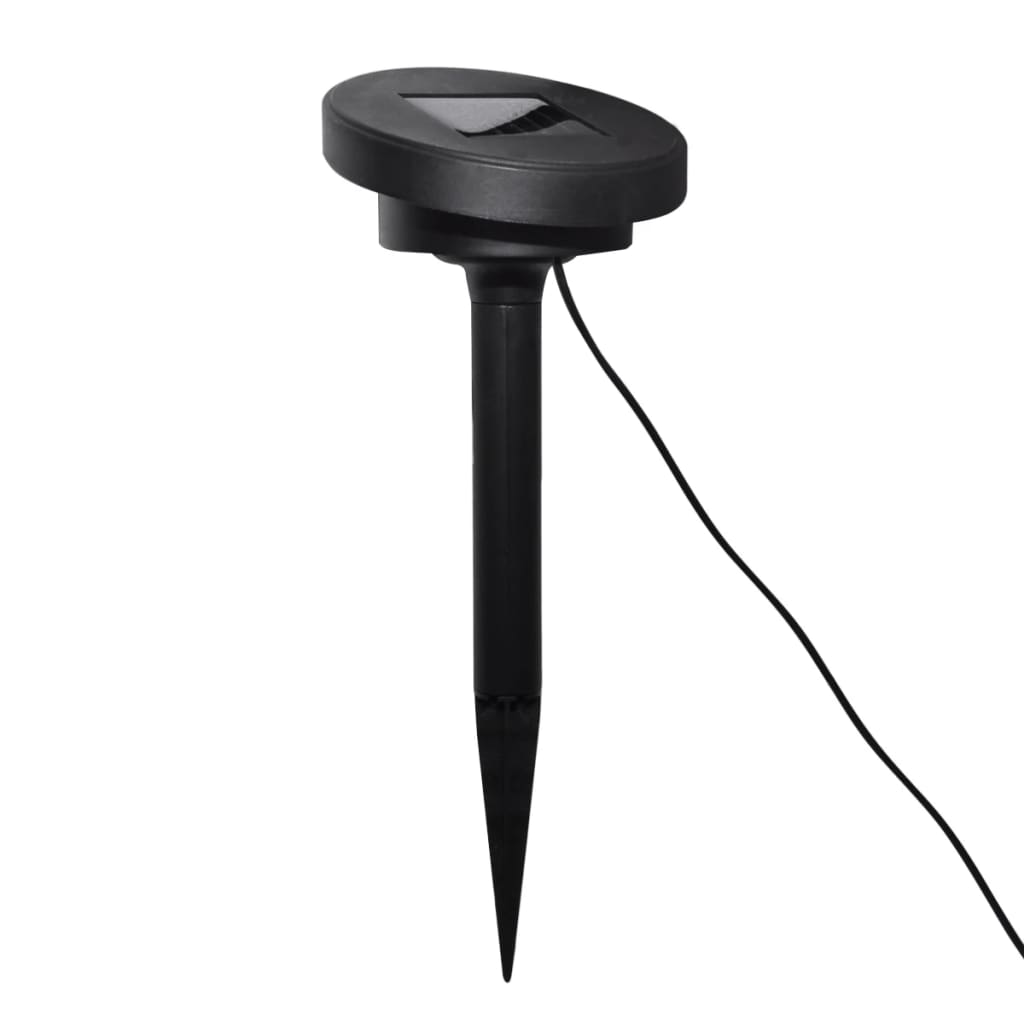 vidaXL Tuinlampen 6 st LED met grondankers en zonnepanelen - Afbeelding 4