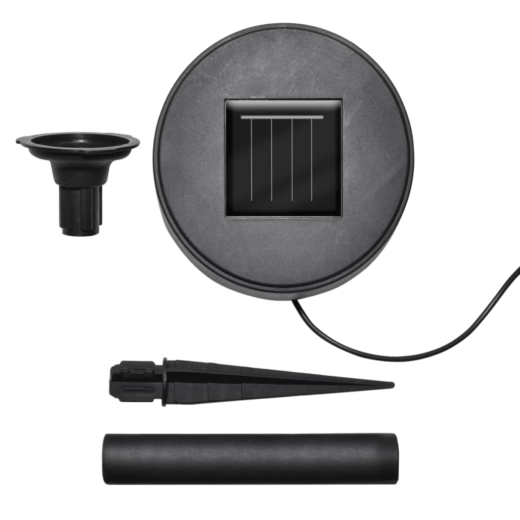vidaXL Tuinlampen 6 st LED met grondankers en zonnepanelen - Afbeelding 5