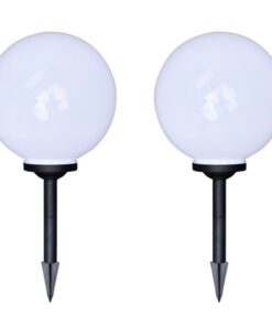 vidaXL Tuinpadlampen 4 st met grondpin LED 30 cm