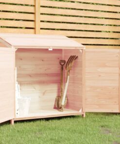 vidaXL Tuinschuur 102x52x112 cm massief vurenhout