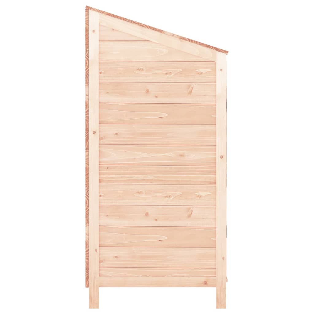 vidaXL Tuinschuur 102x52x112 cm massief vurenhout - Afbeelding 5