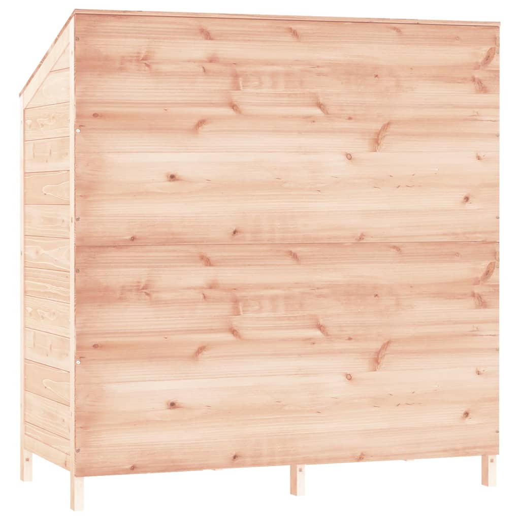 vidaXL Tuinschuur 102x52x112 cm massief vurenhout - Afbeelding 6