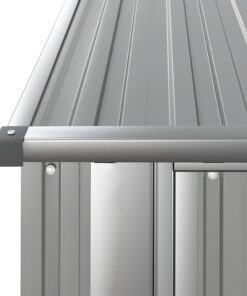 5 cm gegalvaniseerd staal grijs