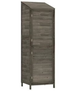 5 cm massief vurenhout antracietkleurig