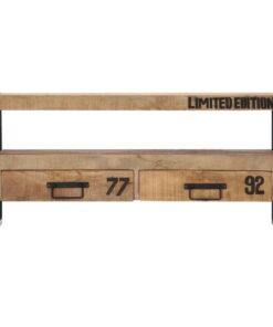 vidaXL Tv-meubel 100x30x45 cm massief mangohout