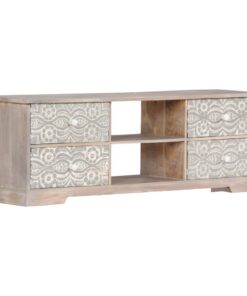 vidaXL Tv-meubel 120x30x40 cm massief acaciahout