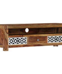 vidaXL Tv-meubel 120x30x40 cm massief acaciahout