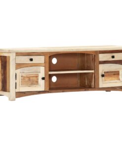 vidaXL Tv-meubel 120x30x40 cm massief gerecycled hout