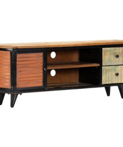 vidaXL Tv-meubel 120x30x45 cm massief gerecycled hout