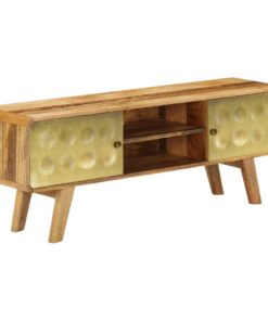 vidaXL Tv-meubel 120x30x45 cm massief mangohout