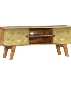 vidaXL Tv-meubel 120x30x45 cm massief mangohout