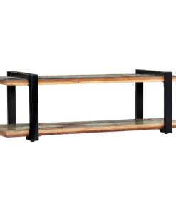 vidaXL Tv-meubel 130x40x40 cm massief gerecycled hout