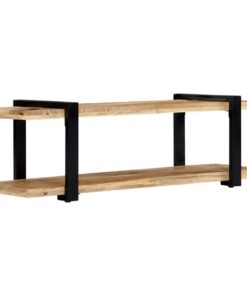 vidaXL Tv-meubel 130x40x40 cm massief mangohout