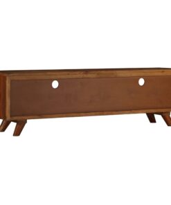 vidaXL Tv-meubel 140x30x40 cm massief gerecycled hout