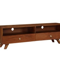 vidaXL Tv-meubel 140x30x40 cm massief gerecycled hout