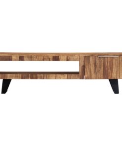 vidaXL Tv meubel 140x30x40 massief acaciahout