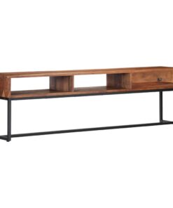 vidaXL Tv-meubel 160x30x45 cm massief acaciahout