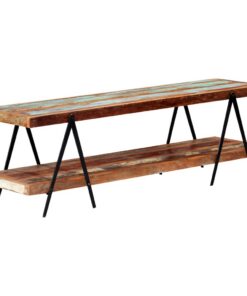vidaXL Tv-meubel 160x40x50 cm massief gerecycled hout