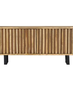 vidaXL Tv-meubel 90x30x40 cm massief mangohout