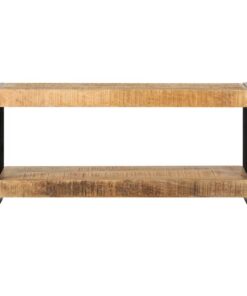 vidaXL Tv-meubel 90x30x40 cm massief mangohout