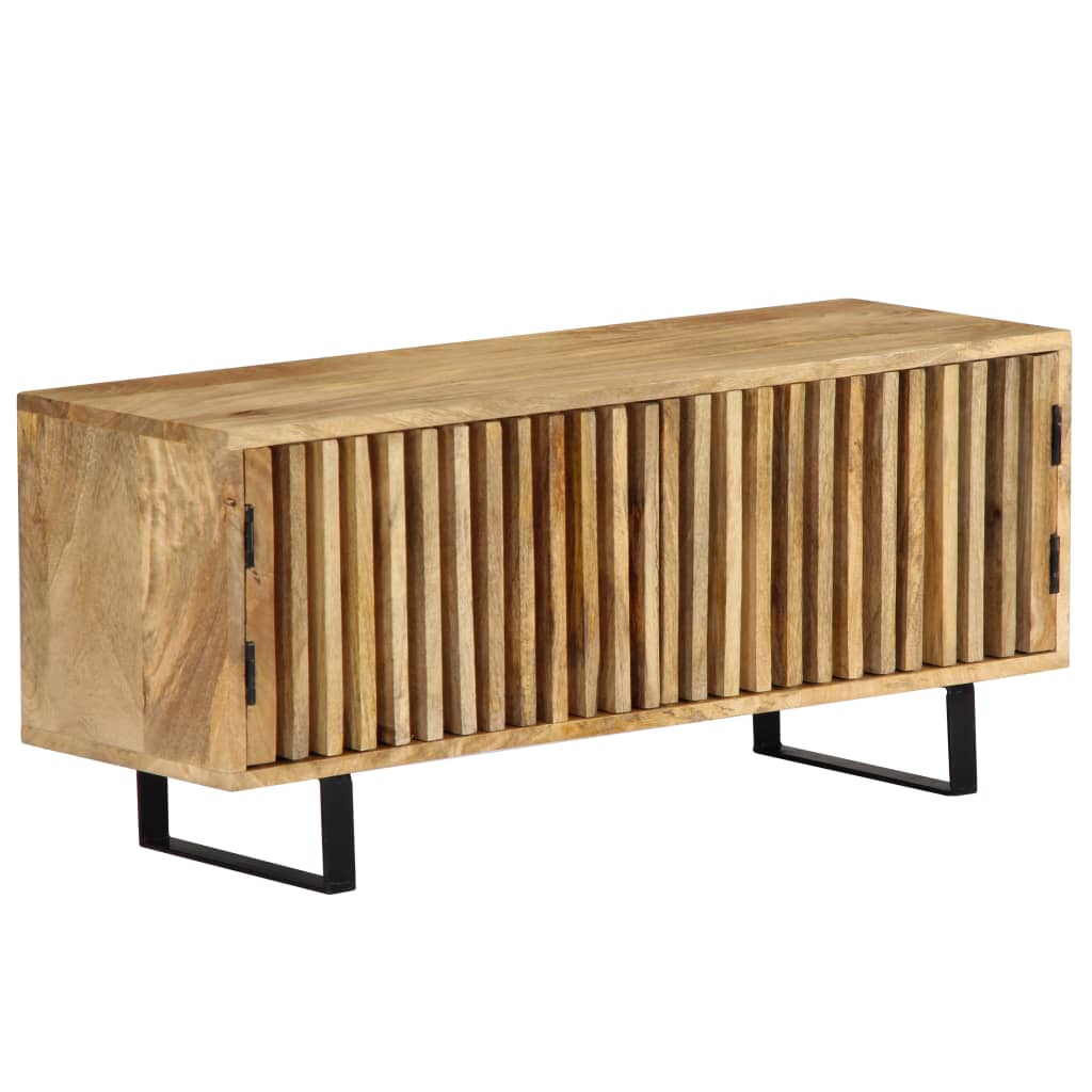 vidaXL Tv-meubel 90x30x40 cm massief mangohout - Afbeelding 3
