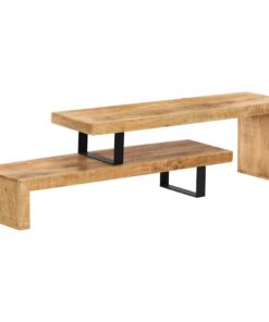 vidaXL Tv-meubel massief mangohout