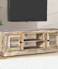 vidaXL Tv-meubel massief mangohout