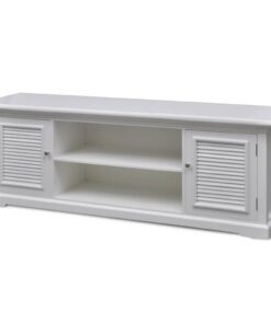 vidaXL Tv-meubel wit hout