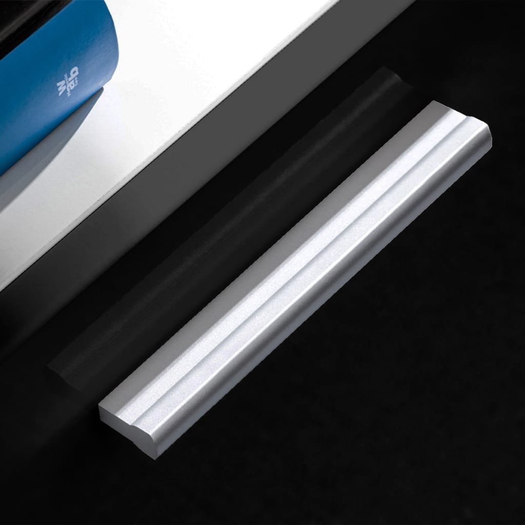 vidaXL Tv-wandmeubelset met LED-verlichting hoogglans zwart 5-delig - Afbeelding 7