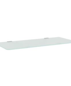 vidaXL Urinoirschot 90x40 cm gehard glas