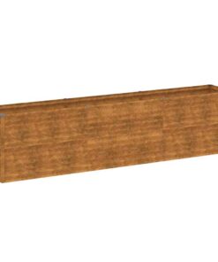 vidaXL Verhoogde tuinbak 291x50x69 cm cortenstaal