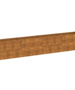 vidaXL Verhoogde tuinbak 385x50x69 cm cortenstaal