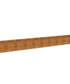 vidaXL Verhoogde tuinbak 386x50x36 cm cortenstaal