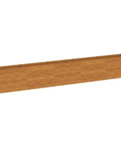 vidaXL Verhoogde tuinbak 482x50x69 cm cortenstaal