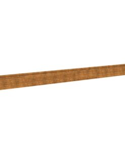 vidaXL Verhoogde tuinbak 580x50x36 cm cortenstaal