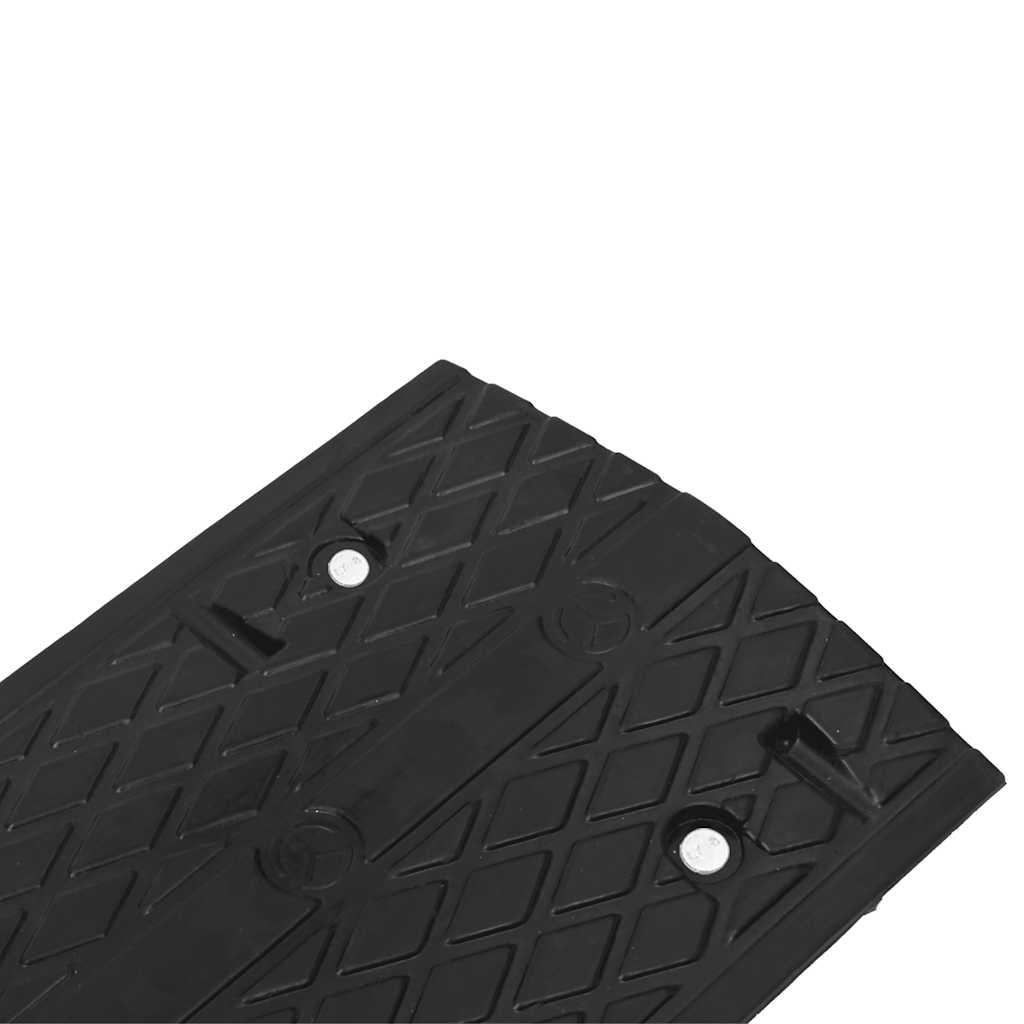 vidaXL Verkeersdrempel 97x32,5x4 rubber geel en zwart - Afbeelding 5