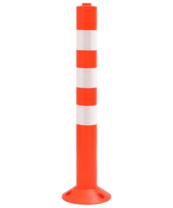 vidaXL Verkeerspalen 10 st 75 cm PE