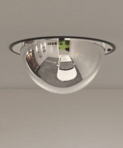 vidaXL Verkeersspiegel met volledige koepel Ø30 cm acryl