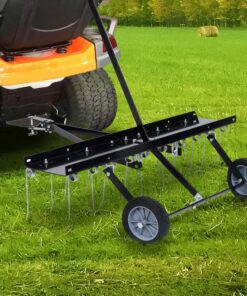 vidaXL Verticuteerder voor achter zitmaaier 100 cm