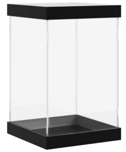 vidaXL Vitrine transparant 14x14x22 cm acryl