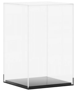 vidaXL Vitrine transparant 14x14x22 cm acryl