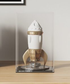 vidaXL Vitrine transparant 14x14x22 cm acryl