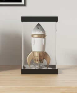 vidaXL Vitrine transparant 14x14x22 cm acryl